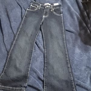 Girls wrangler jeans qbaby cowgirl cut